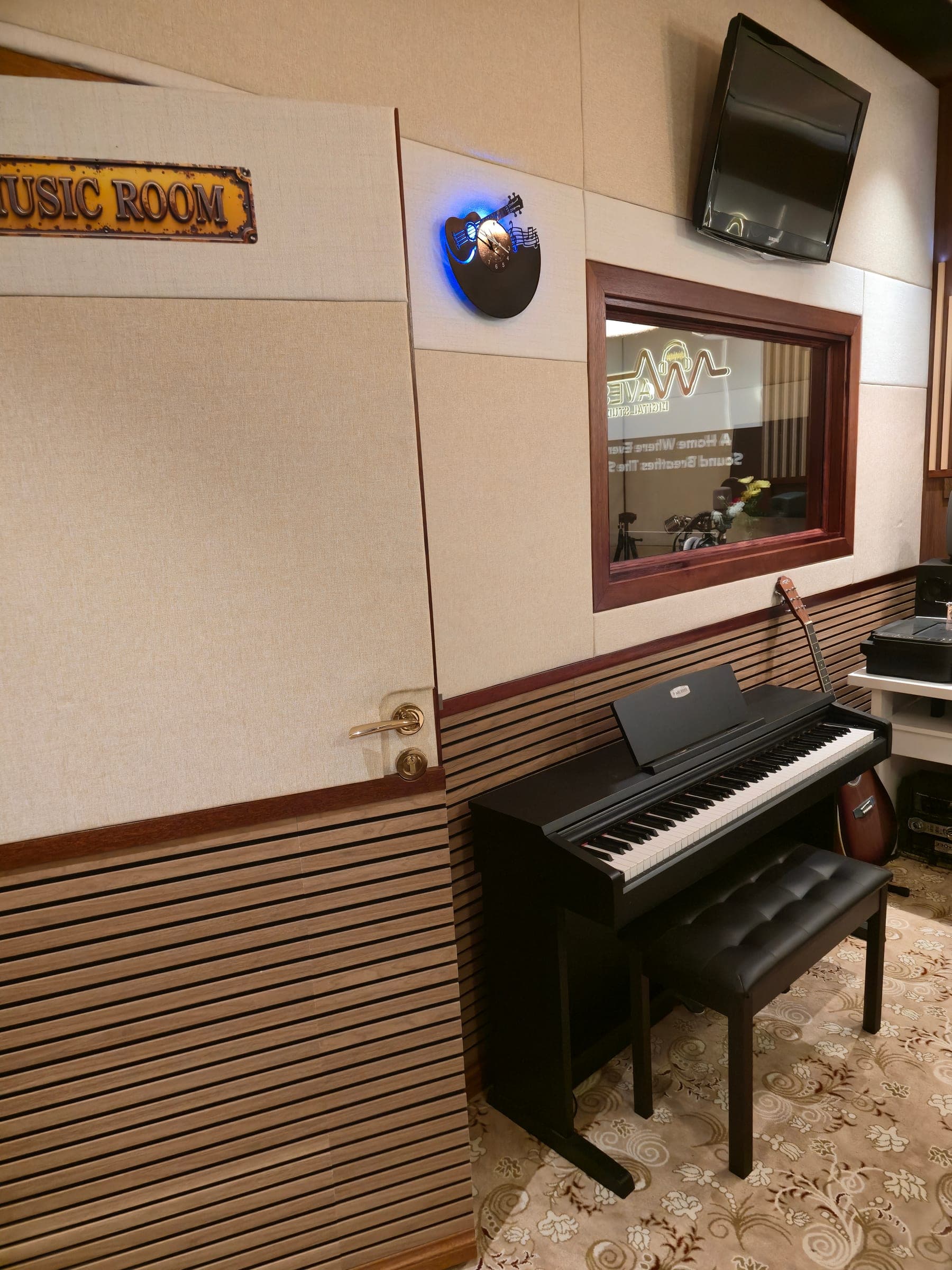 Studio interior detail