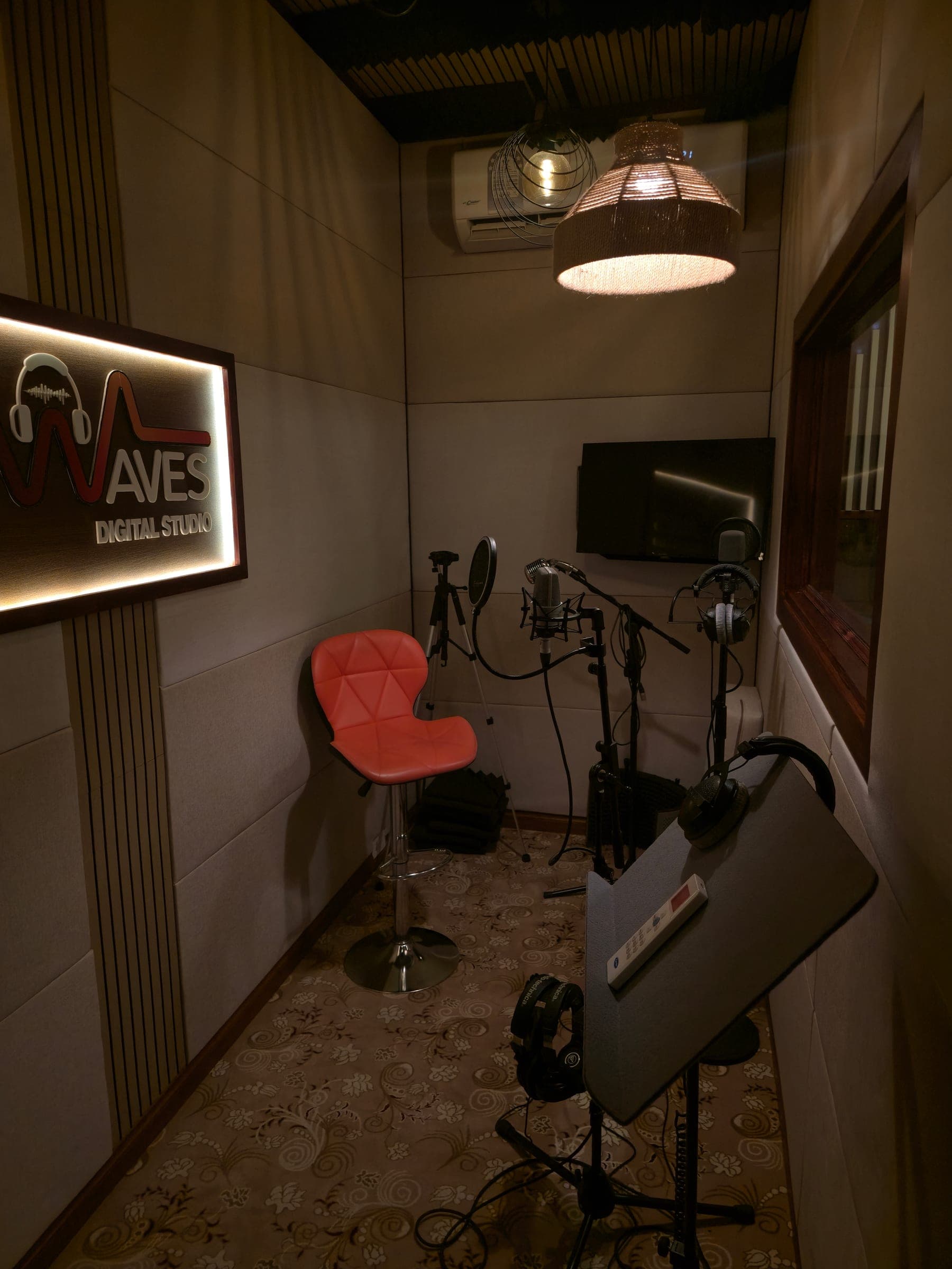 Studio interior detail