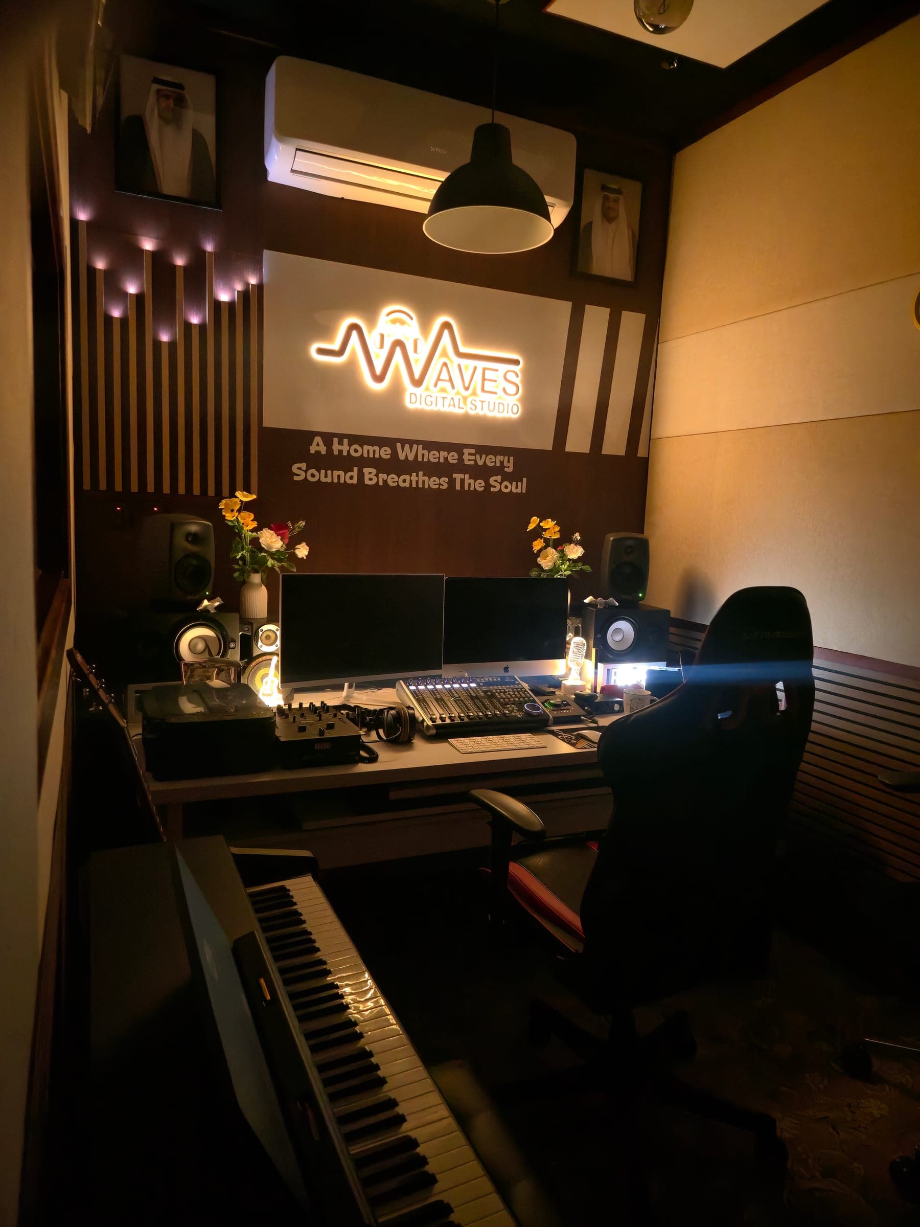 Studio interior detail